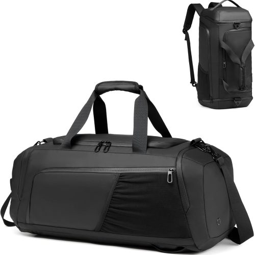 Gym Duffle Bag Waterproof Sports Duffel Bag with Shoes Compartment